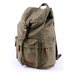 army green backpack