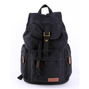 black Canvas backpack