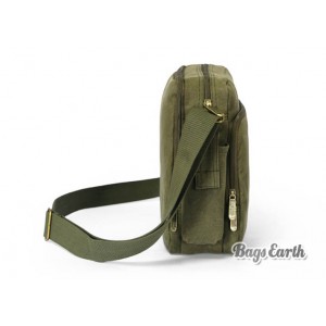 Army Green Canvas Messenger Bag, Black Classics Ipad Canvas Satchel