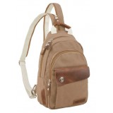 Canvas rucksack for women