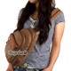 womens canvas rucksack small