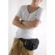 black waist pack for men