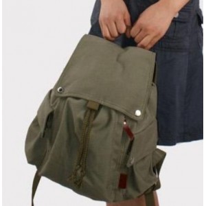 army green Backpack school