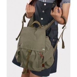 army green backpack for college