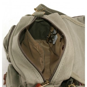 army green waist pack for hiking