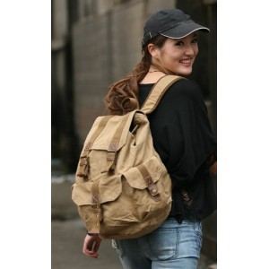 canvas Backpack for teenage girls