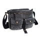 grey messenger bag