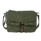 army green student messenger bag