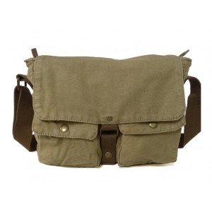 khaki Teenage messenger bag