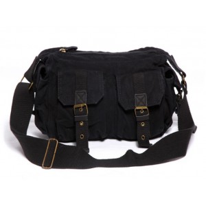 black Stylish messenger bag