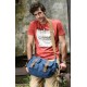 blue Stylish messenger bag