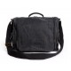 black travel document bag