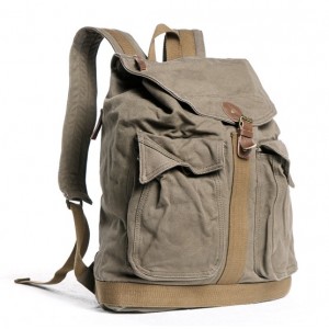 army green backpack for college