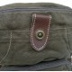 army green Vertical messenger bag for men