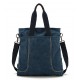 navy Travel messenger bag