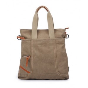 khaki Travel messenger bag