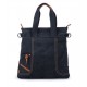 black travel messenger bag for women