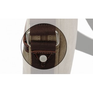 canvas travel shoulder bag for women