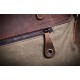 army green Canvas shoulder bag mens