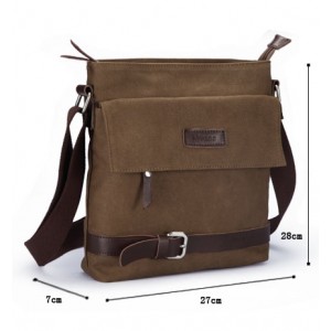 canvas shoulder bag men uk