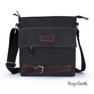 small canvas shoulder bag