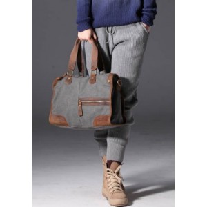 canvas messenger handbag