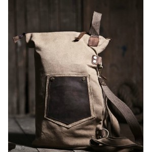 Messenger bags school, vintage canvas backpack for men