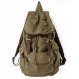 army green Student backpack