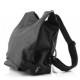 black sturdy backpack