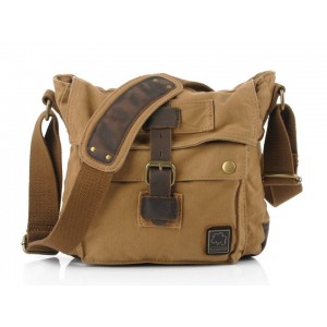 Small messenger bags for men, small canvas messenger bag