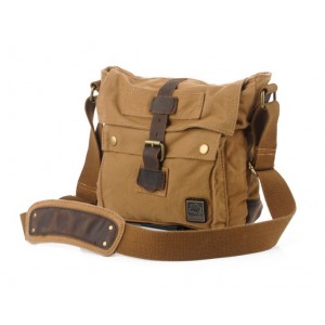 vintage canvas messenger bag