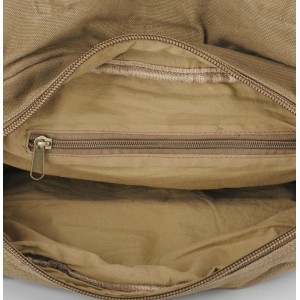 khaki Satchel bag