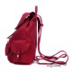 Red Canvas Backpack For Women