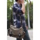 canvas messenger bag for men