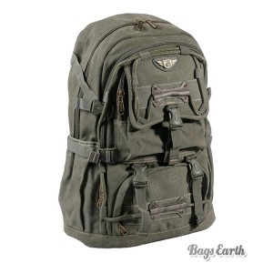 Canvas Computer Backpack For Men, Canvas Rucksack Laptop