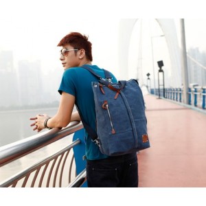 mens Canvas purse backpack
