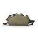 army green Vintage canvas backpacks for men