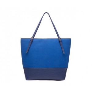 Blue Canvas Tote Bags For Girls