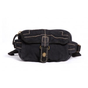 black Waist pouch belt