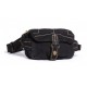 black waist purse