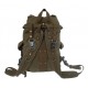 army green recycled travel pack