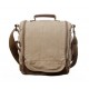 khaki Canvas messenger bag women