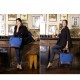 Girls Blue Canvas Tote Bags