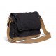 black heavy duty canvas bag