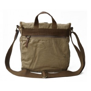 khaki mens canvas messenger bags