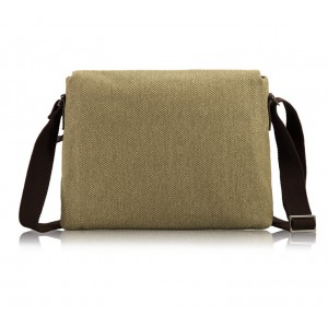 Khaki Men's Messenger Bags Canvas