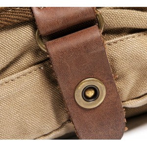 khaki mens canvas satchel bags