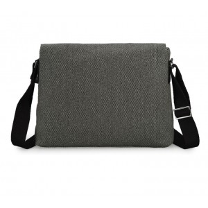 Gray Men's Messenger Bags Canvas