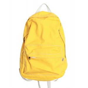 yellow Recycled backpack