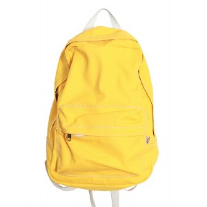 yellow Recycled backpack